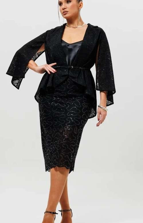 Костюм (кейп, юбка) "Regal Flow"